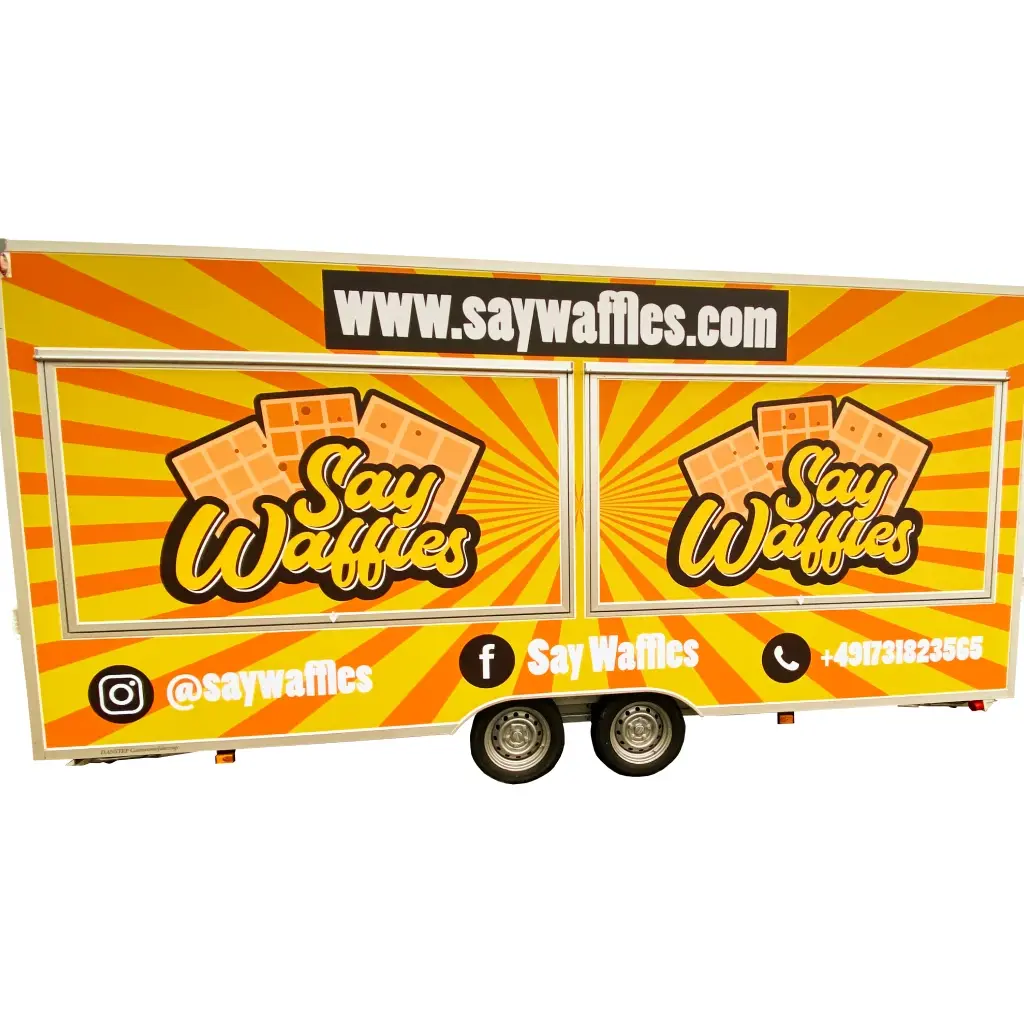 Imbissanhänger und Verkaufsanhänger individuell 44 Imbisswagen Foodtrailer kaufen 1