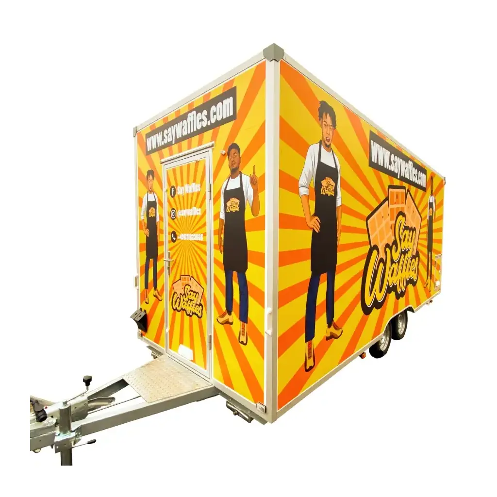 Imbissanhänger und Verkaufsanhänger individuell 42 Imbisswagen Foodtrailer kaufen 2