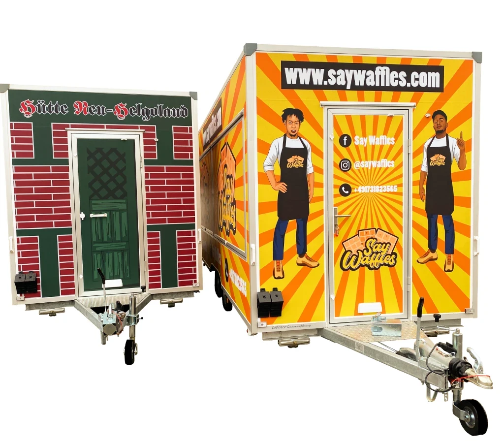 Imbissanhänger und Verkaufsanhänger individuell 45 Imbisswagen Foodtrailer kaufen 3