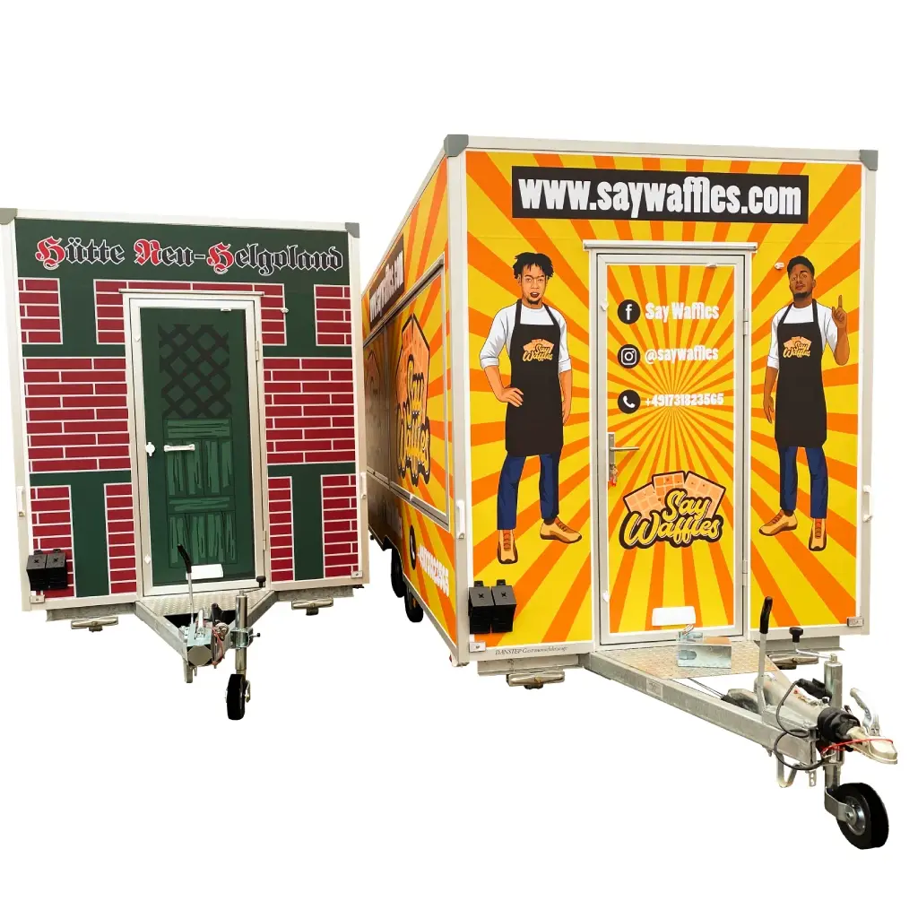 Imbissanhänger und Verkaufsanhänger individuell 45 Imbisswagen Foodtrailer kaufen 3