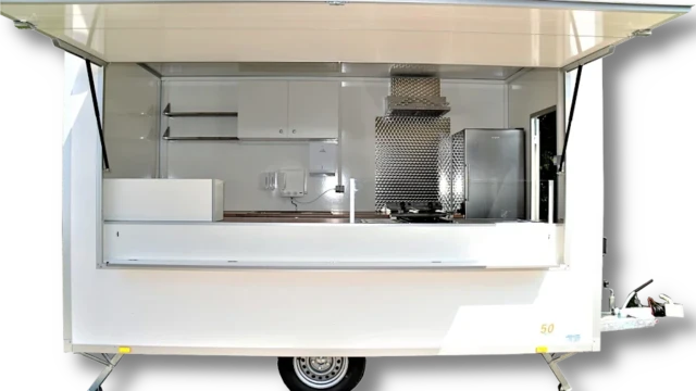 Rent food trailer 6 Food Trailer Gastro-Standard