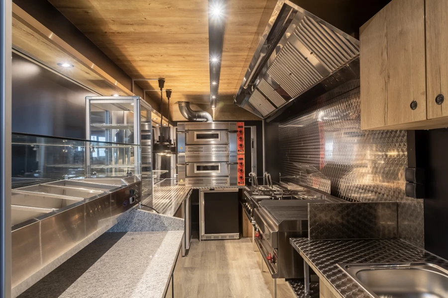 Home gastronomy vehicles and restaurant containers 15 food trucks food trailer