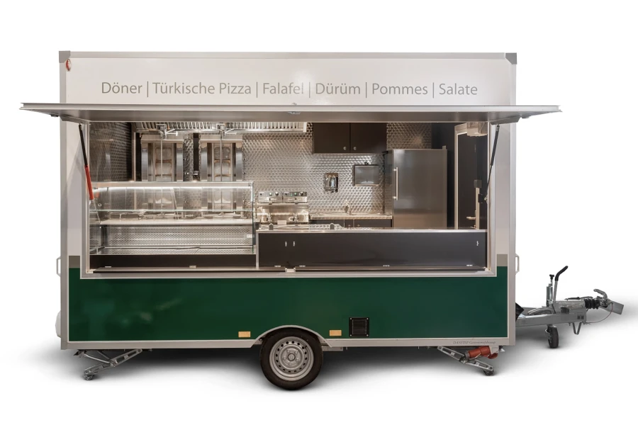 Home gastronomy vehicles and restaurant containers 28 food trucks food trailer self driver