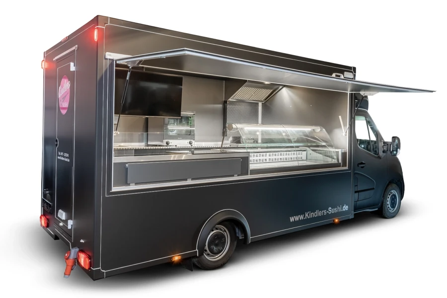 Home gastronomy vehicles and restaurant containers 22 food trucks food trailer self driver