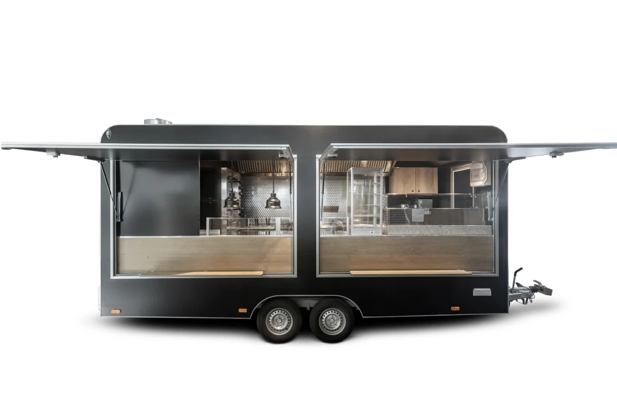 Home gastronomy vehicles and restaurant containers 7 food trucks food trailer