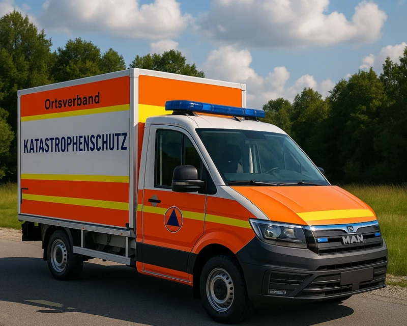 Katastrophenschutzfahrzeuge/-container 3 Katastrophenschutzfahrzeuge - Katastrophenschutzcontainer - Einsatz- & Versorgungsfahrzeuge für Katastrophenschutz, Hilfsorganisationen & Bundeswehr