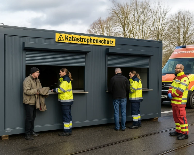Katastrophenschutzfahrzeuge/-container 1 Katastrophenschutzfahrzeuge - Katastrophenschutzcontainer - Einsatz- & Versorgungsfahrzeuge für Katastrophenschutz, Hilfsorganisationen & Bundeswehr